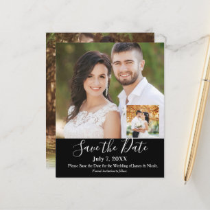 Papier Photos de save the date personnalisées modernes et