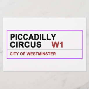 Papier Piccadilly Circus Londres