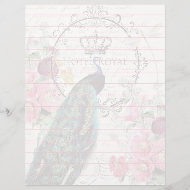 Papier Pierre et fleurs de printemps (Devant)