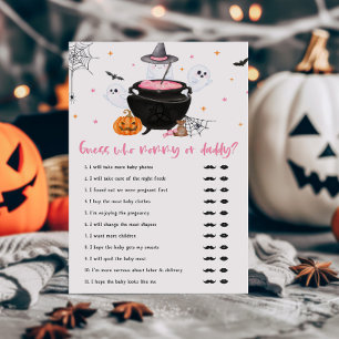 Papier Pink Baby est en train de brasser Devinez qui mama