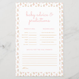 Papier Pink Ballerina Famille Traditions & Prédiction Jeu