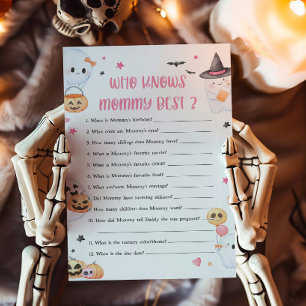 Papier Pink Little Boo Qui connaît maman Meilleur Jeu