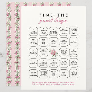 Papier Pink Love Shack Fiance Trouver L'Invité Jeu De Bin