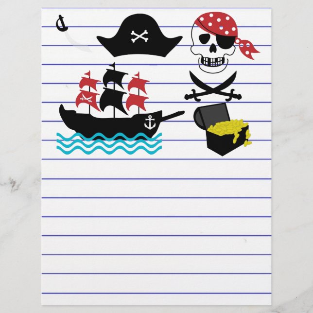 Papier Pirates (Devant)