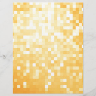 Papier Pixel d'or