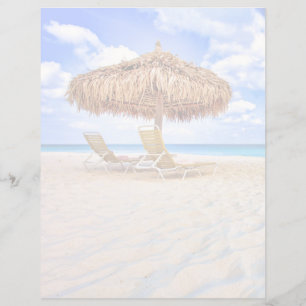 Papier Plages tropicales Plage de sable d'Aruba