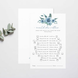 Papier Plairait-Elle Quelque Chose De Bleu Fête des marié