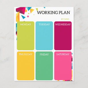 Papier Plan de travail