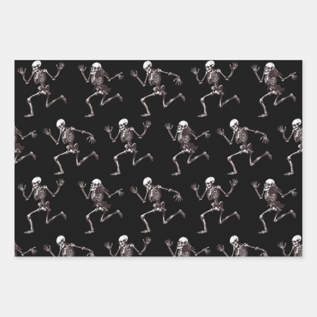 Papier plat de papier enveloppant de danse Bones E (Devant)