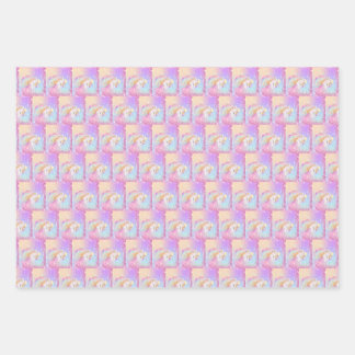 Papier plat Magical Party Enveloppement série de 3