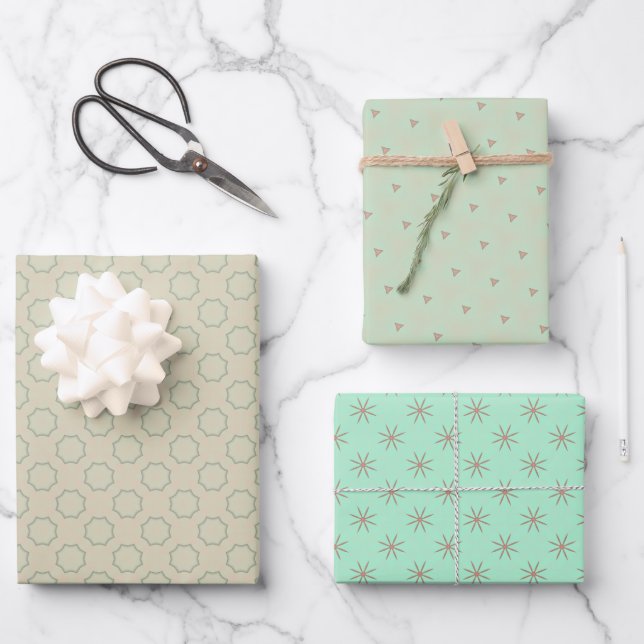 Papier plat Peachy Whimsicality Enveloppement (Recto)