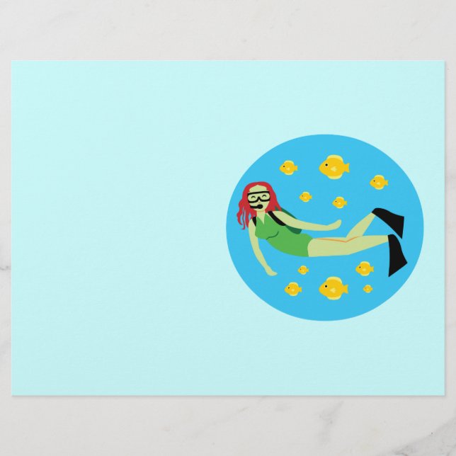Papier Plongeur (Devant)
