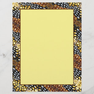 Papier Plumes de faisan de Reeve 8,5 x 11 stationnaires