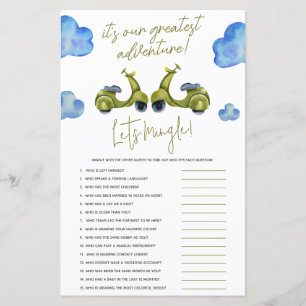 Papier Plus Grande Aventure, Scooter, Jeu de Fête de Fian
