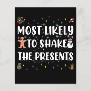 Papier Plus susceptible de secouer les cadeaux Noël drôle