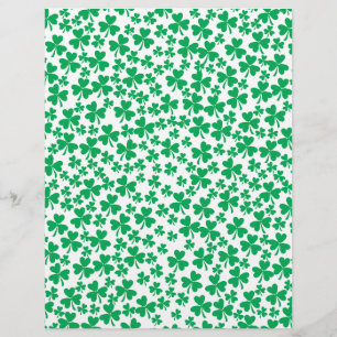 Papier Plusieurs Shamrocks