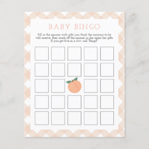 Papier Poche douce   Baby Bingo Shower Game