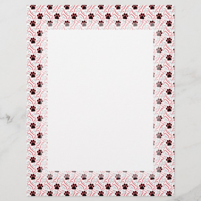 Papier Poches et os Drôle Design pour Amoureux de les chi (Devant)