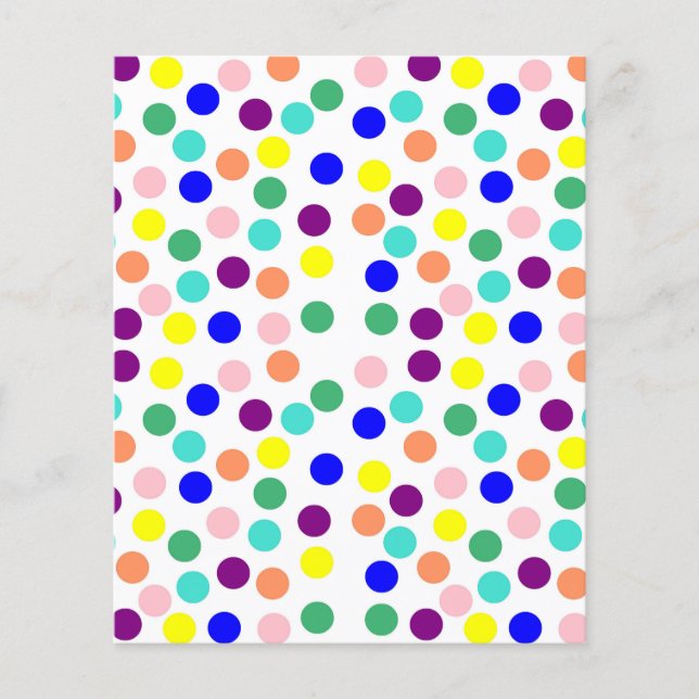 Papier Points colorés (Devant)