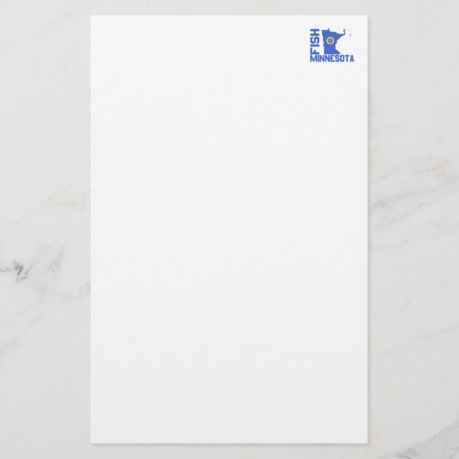 Papier Poisson Minnesota (Devant)