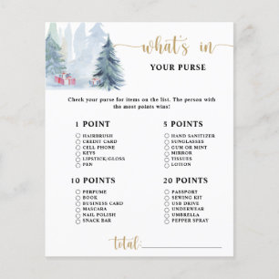 Papier Police d'or d'hiver \ ce qui se trouve dans votre