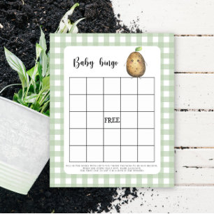 Papier Pomme de terre - Jeu de bingo pour baby shower