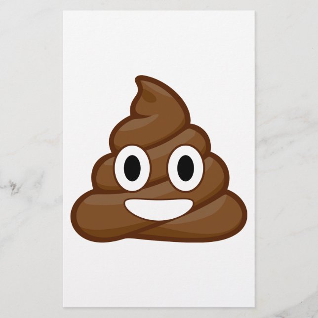 Papier poop emoji (Devant)