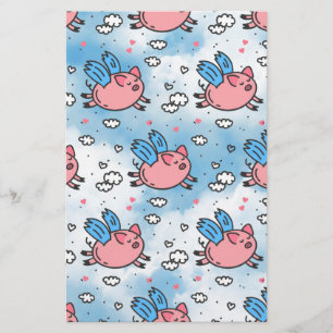 Papier porcs volants