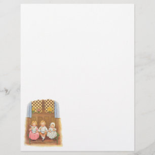 Papier Porridge Pease Antique Comptine Pour Enfants