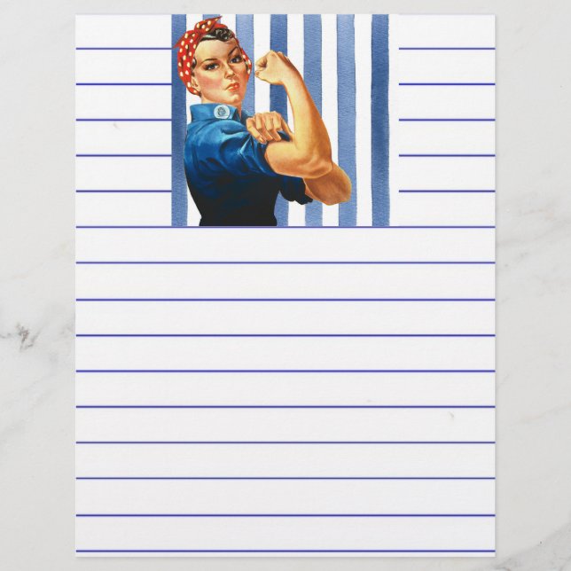 Papier Poste de travail pour femmes (Devant)