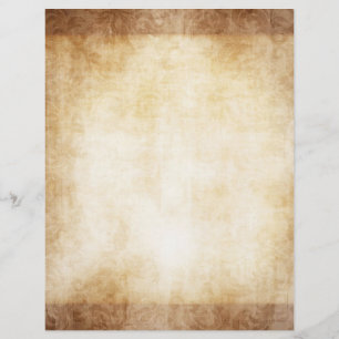 Papier Poste frontière vintage Damask