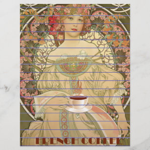Papier Poster de café vintage