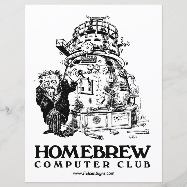 Papier Poster du club Homebrew (Devant)