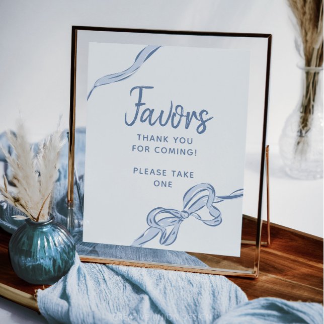 Papier Poster préféré Baby shower de garçon de la ceintur (Créateur téléchargé)