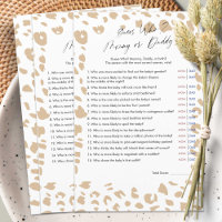 Posters de animaux Safari, Devinez qui maman ou pa