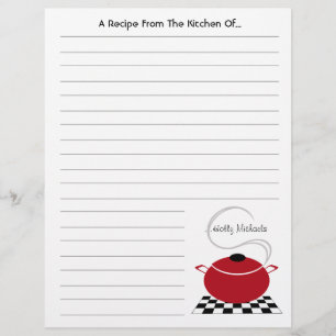 Papier Pot De Cuisine Rouge De La Cuisine De... 
