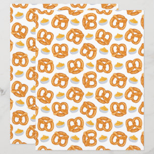 Papier pour album de prétzels et fromage