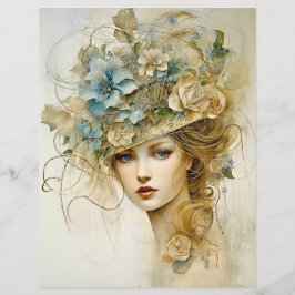 Papier pour album scrapbooking Lady's Glimpse