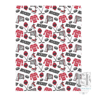Papier pour album-souvenir de hockey
