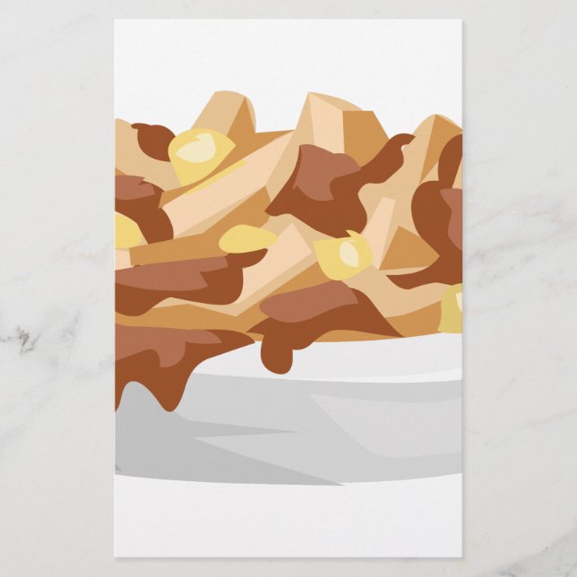 Papier poutine (Devant)