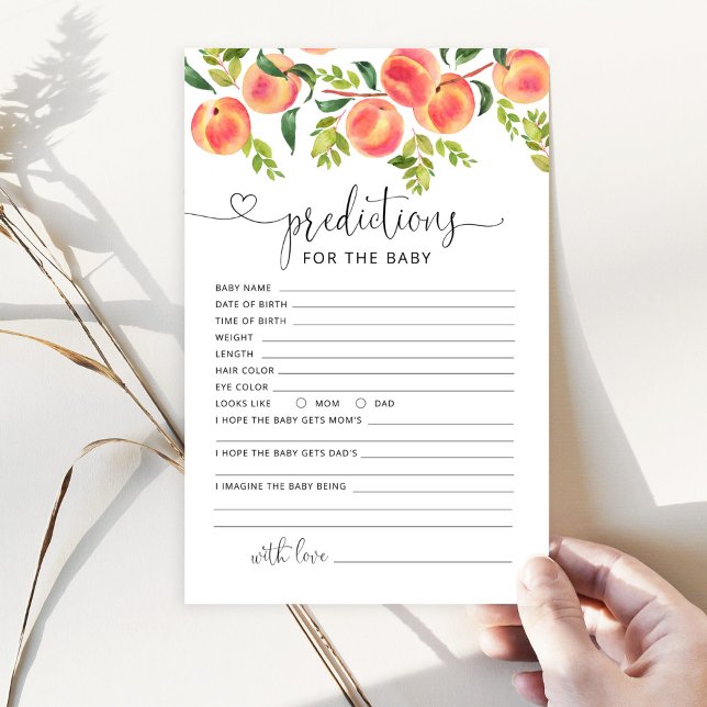 Papier Prédictions de pêche à l'aquarelle pour bébé (Créateur téléchargé)