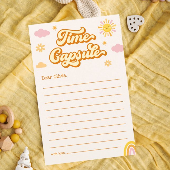 Papier Premier voyage autour du soleil Anniversaire heure (Créateur téléchargé)