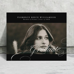 Papier Premium Black Calligraphy Photo College