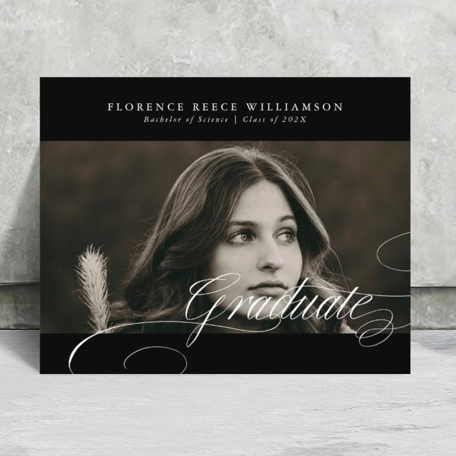 Papier Premium Black Calligraphy Photo College (Créateur téléchargé)