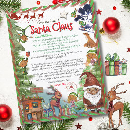 Papier Premium Personalized Watercolor Letter from Santa 