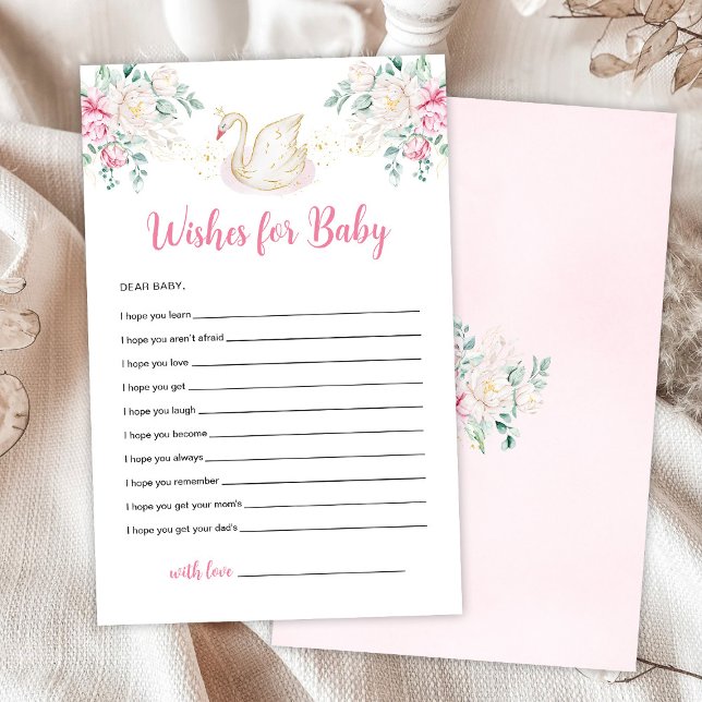 Papier Princess Swan souhaite pour bébé (Créateur téléchargé)