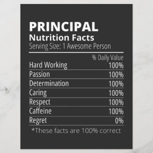 Papier Principale valeur nutritive drôle