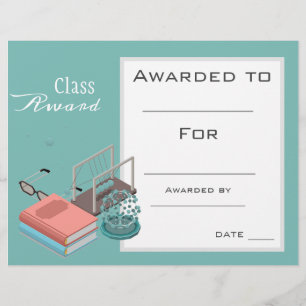 Papier Prix de classe sciences physique étudiant en matiè