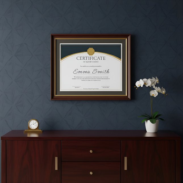 Papier Prix de reconnaissance officielle de l'entreprise (Créateur téléchargé)