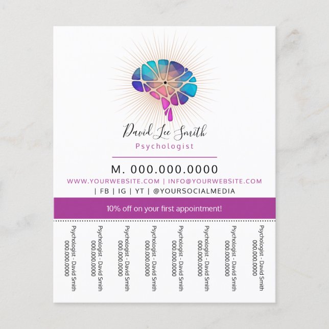 Papier Psychologue / Neurologue (Devant)